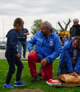 Családi nap és sajtótájékoztató az Alsóörs Marinában